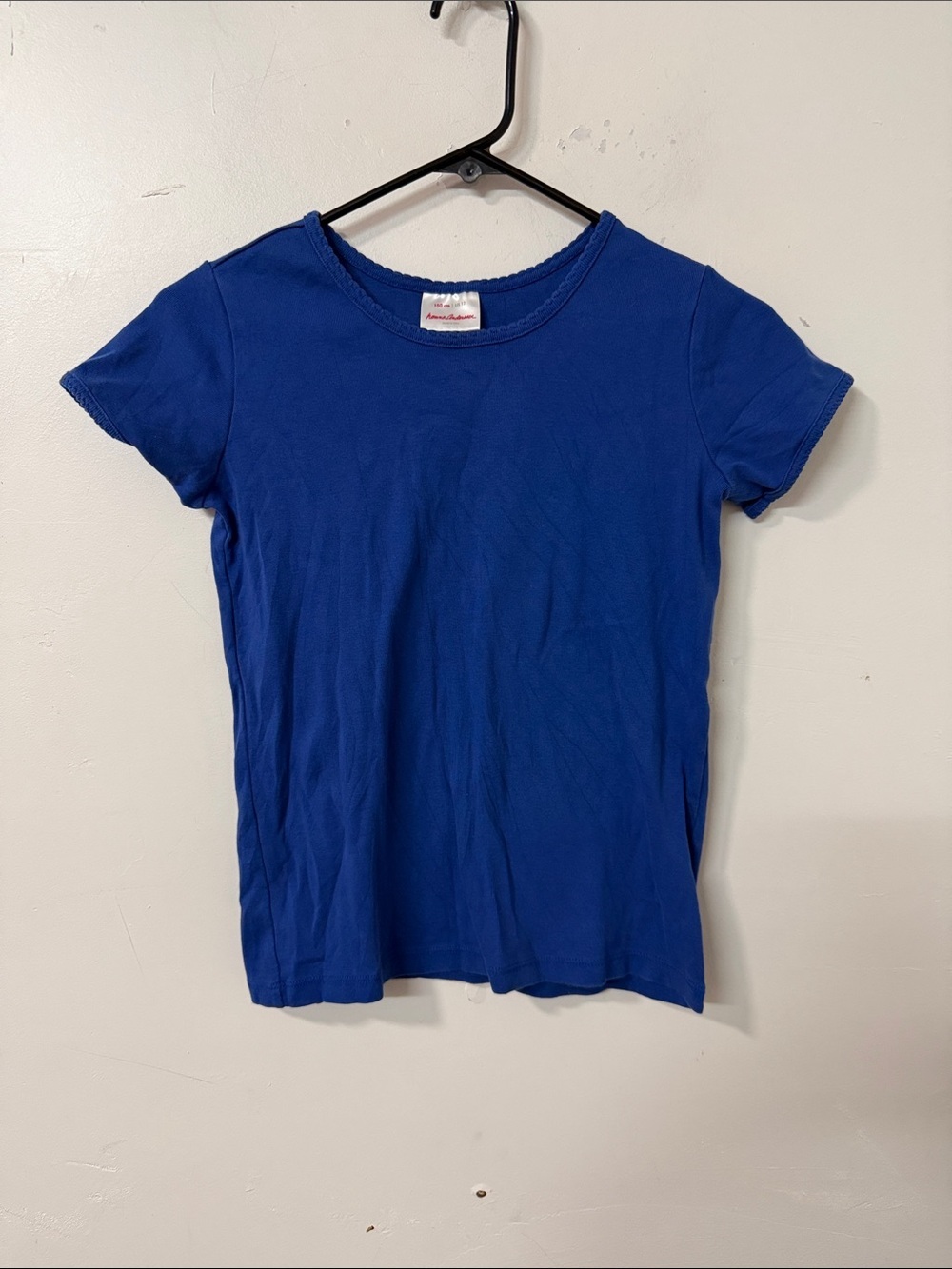 Hanna Andersson Bold Blue Short Sleeve Tee